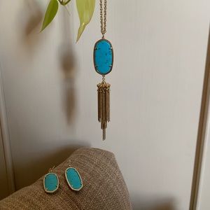Kendra Scott turquoise set